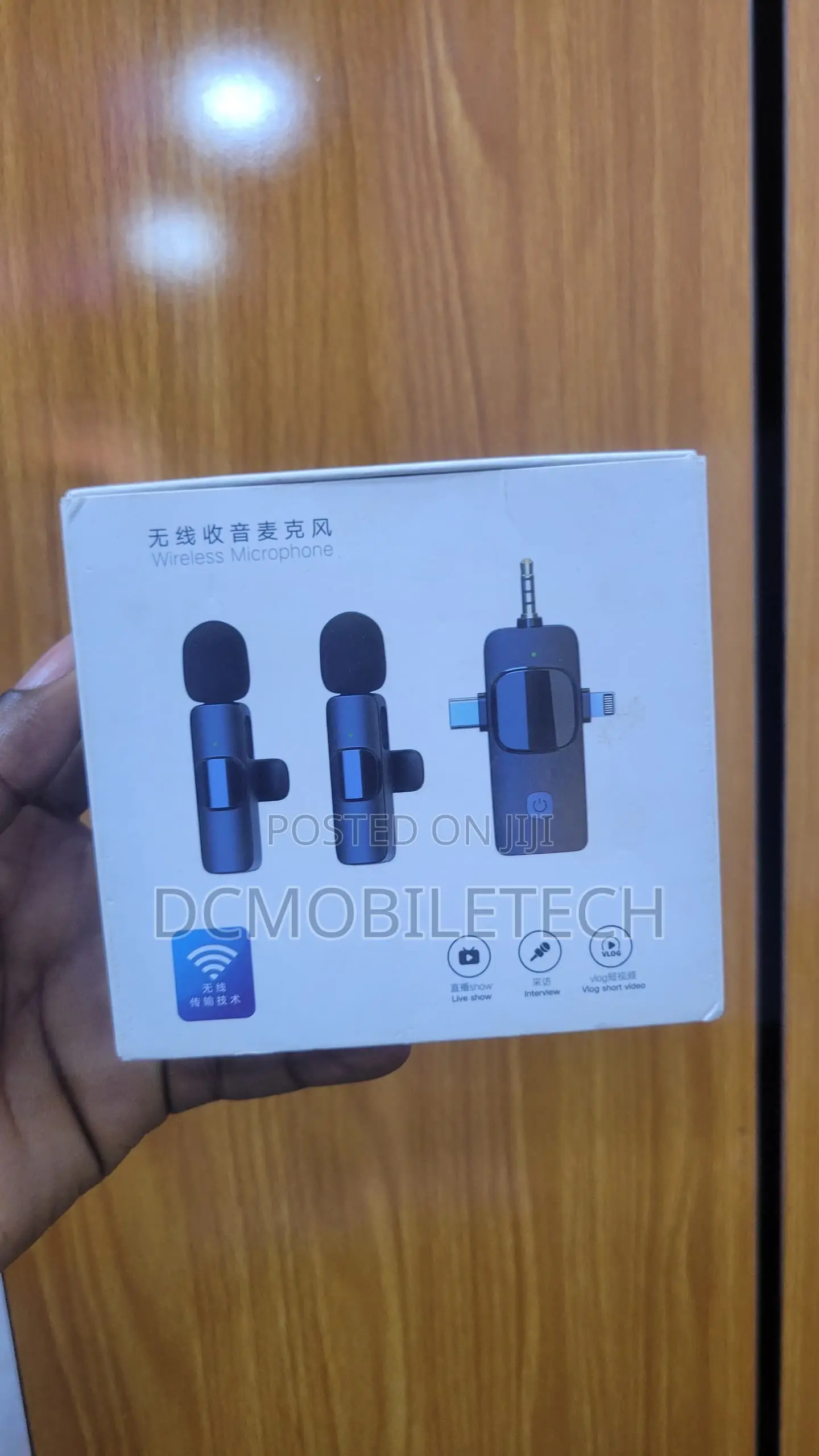 K15 Content Wireless Double Microphone ( iPhone, Type-C &V8 ) 3in1