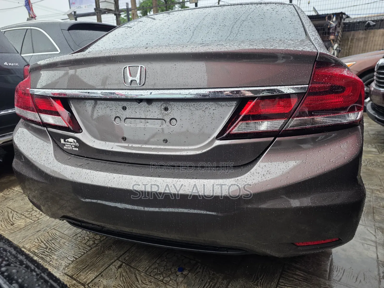 Honda Civic 2013 Brown