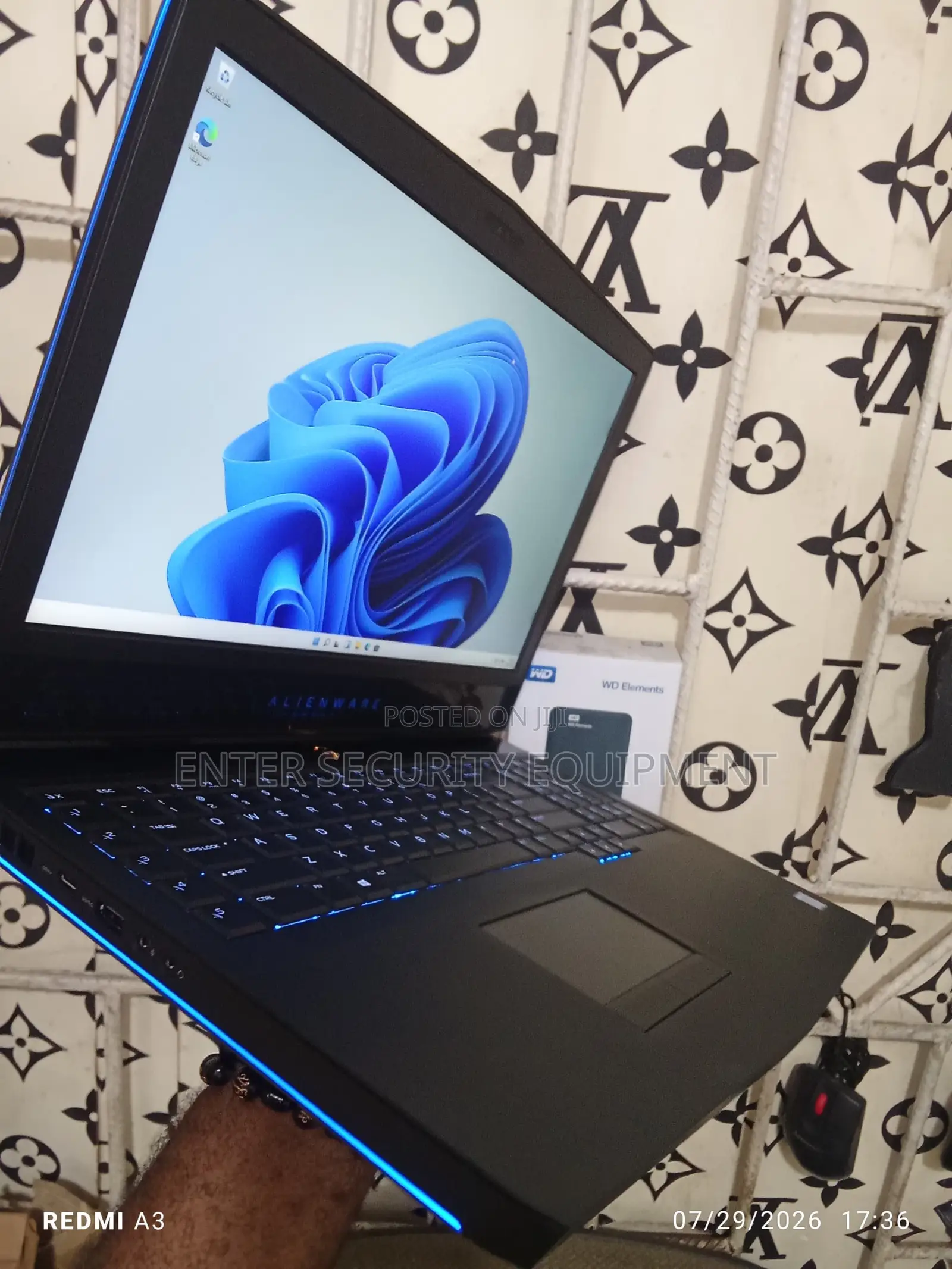 Laptop Dell Allenware M15 R5 16GB Intel Core i7 HDD+SSD 256GB