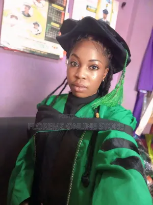 Green Doctoral Gowns Available for Rental