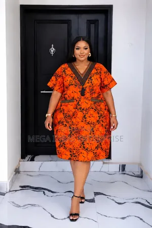 Elegant Ankara Dress