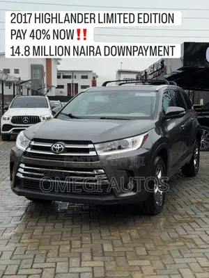 Toyota Highlander Limited Platinum 4x4 V6 (3.5L 6cyl 8A) 2017 Gray