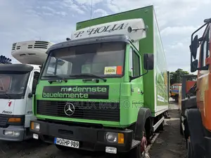 Foreign Used Mercedes Benz 817 Container Body Truck.