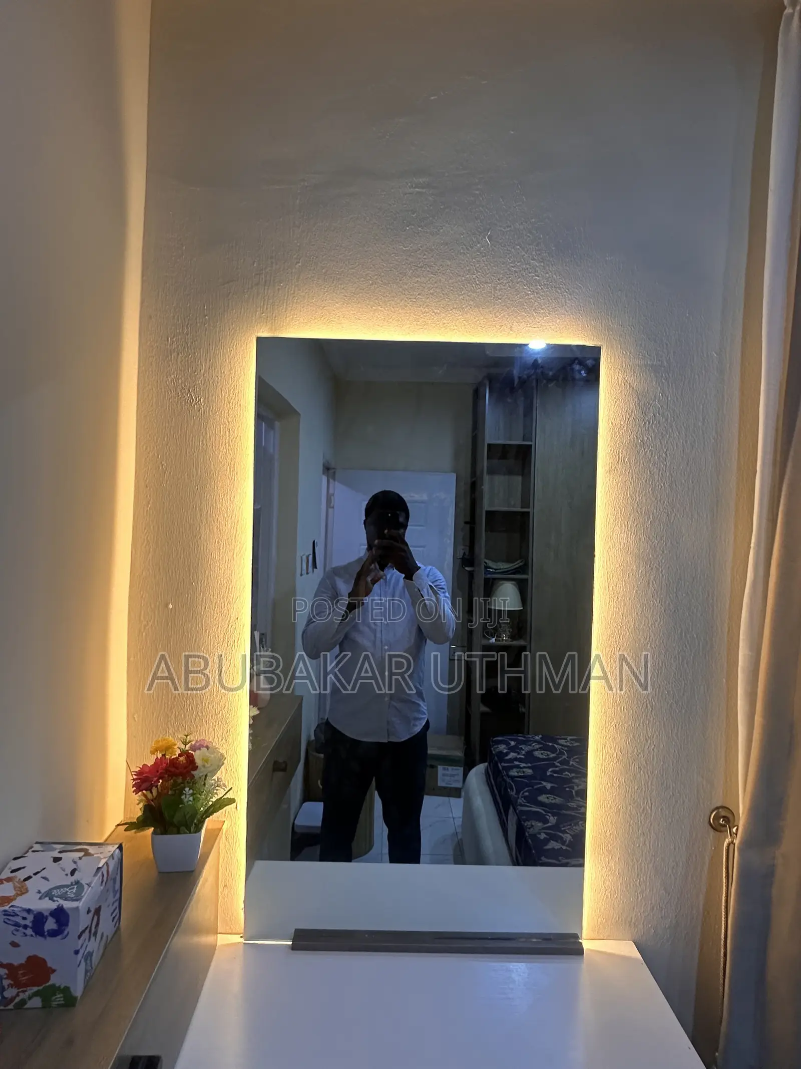 Dressing Mirror With Back Light