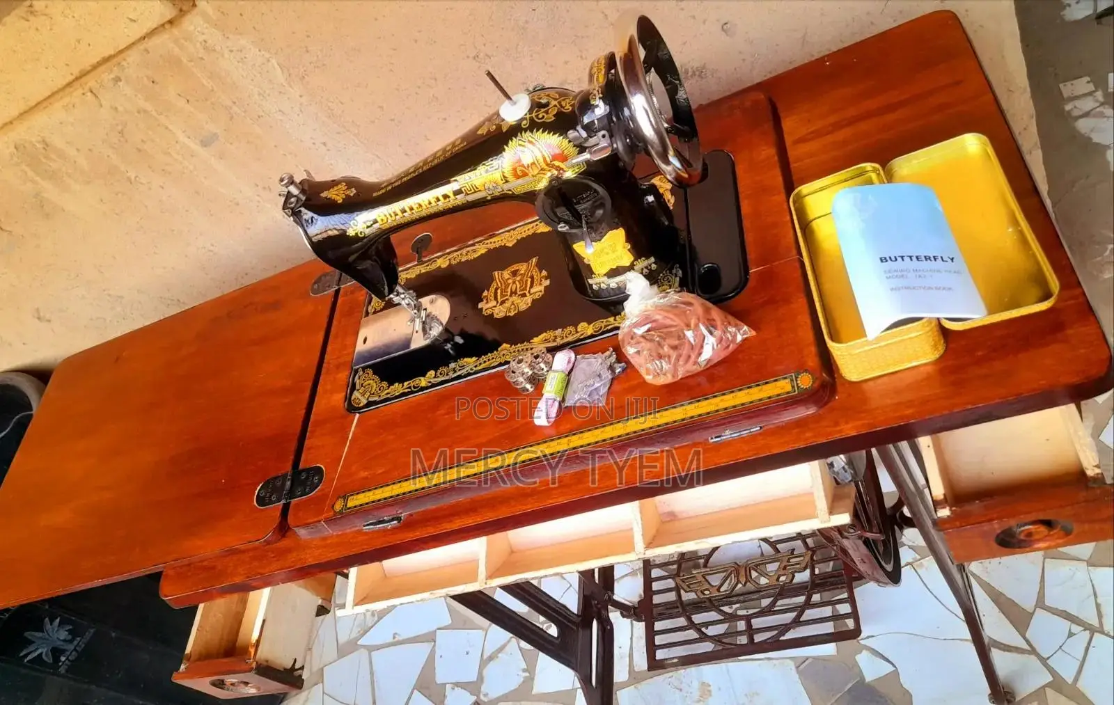 Butterfly Sewing Machine New