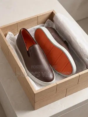 Santoni Men’s High Quality Original Leather Shoe