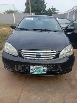 Toyota Corolla Sedan Automatic 2004 Black