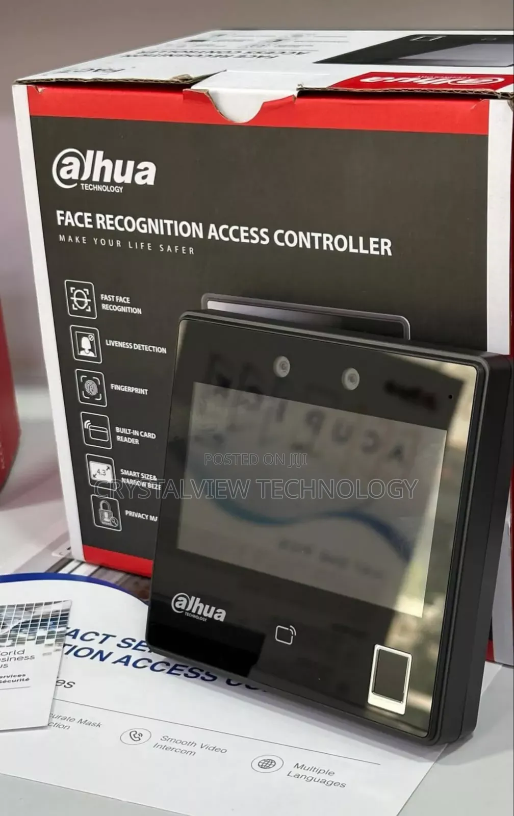 Dahua Standalone Face Recognition Access Controller