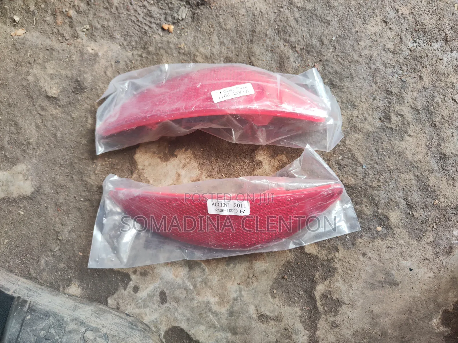Back Bumper Reflector Available for Hyundai Accent 2012 Model