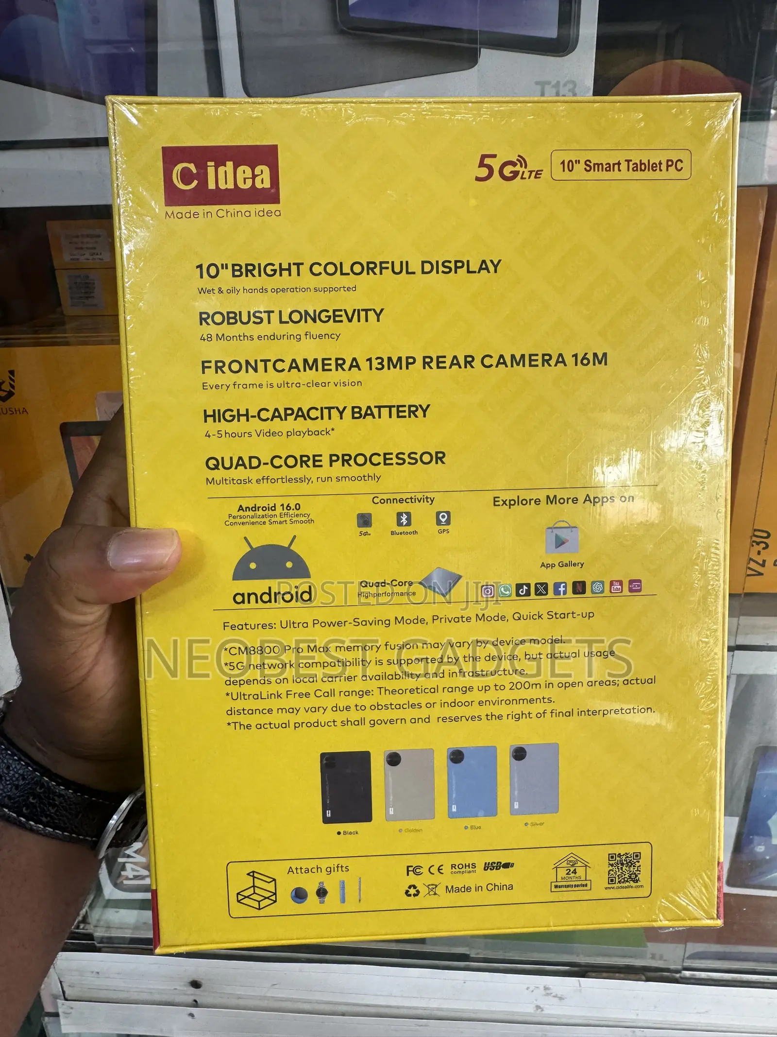 New C idea CM8800 Plus 1 TB Black