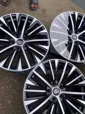Quality Alloy Wheels for Lexus Black and Silver Brand New