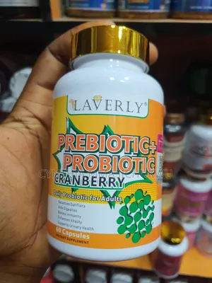 Laverly Prebiotic + Probiotic Cranberry Dietary Supplement