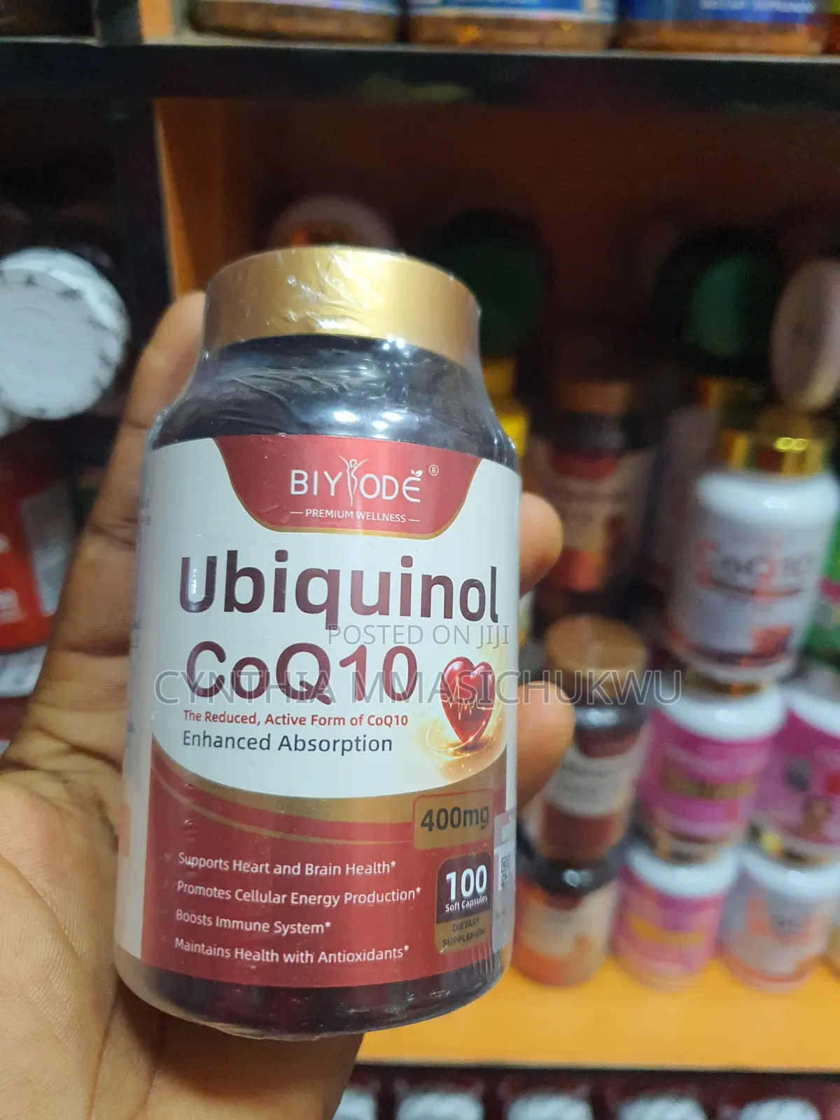 BIYODE Ubiquinol CoQ10 400mg