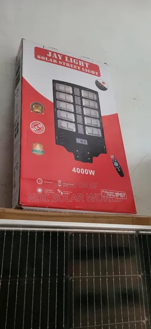 4000w Jay Solar Street Light