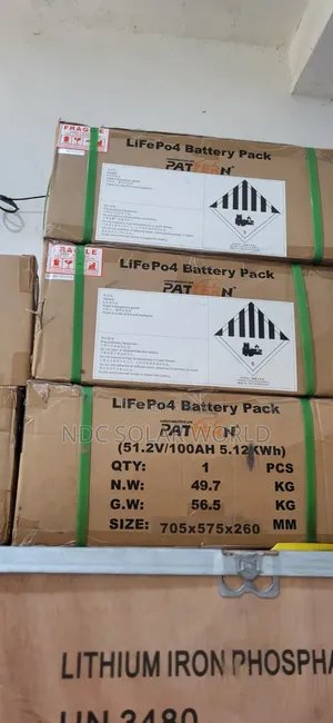 5kw Pattern Lithium Battery 25,6v 100ah