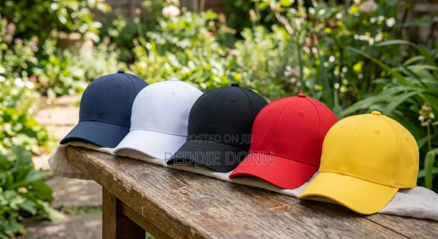 Brand New Unisex Plain Half Visor Cap/ Baseball Cap