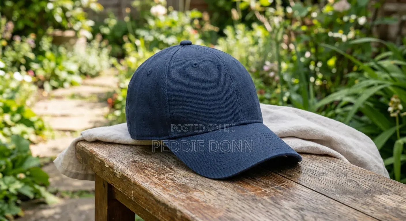 Brand New Unisex Plain Half Visor Cap/ Baseball Cap
