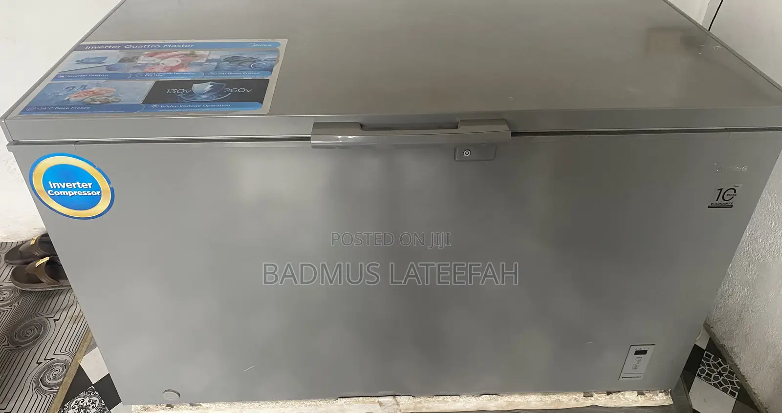 Midea Inverter Chest Freezer
