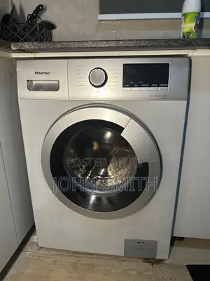Hisense 8kg Front Load Washing Machine – Neatly Used,Working Perfectly