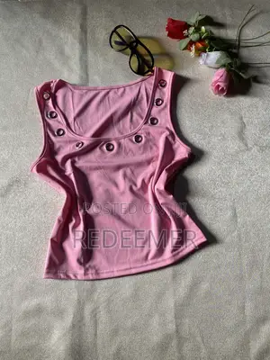 Eyelet Sleeveless Tank Top for Women
