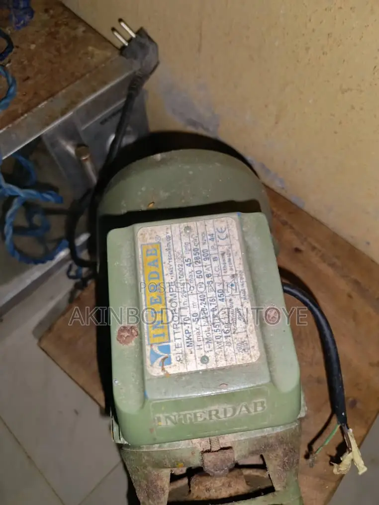 Interdab Water Pumping Machine
