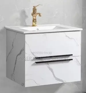 60cm Wall Mounted Wash Hand Basin