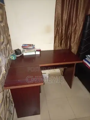 L Shaped Reading Table With Drawer