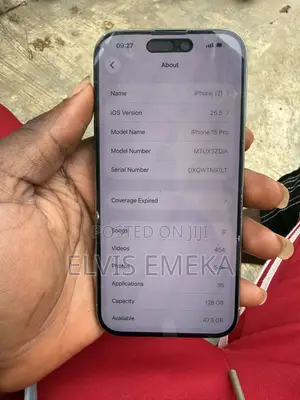 Apple iPhone 15 Pro 128 GB Gray