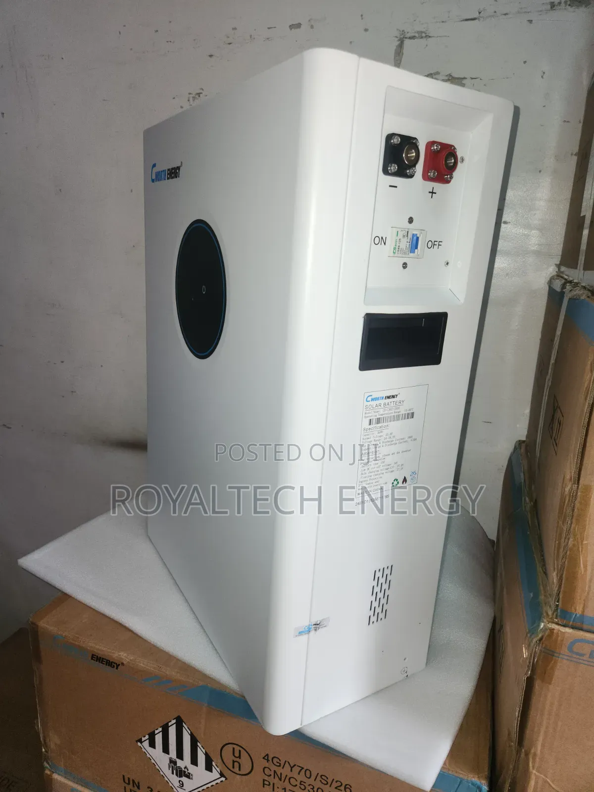 Cworth 3kwh 24v Lithium Phosphate Battery