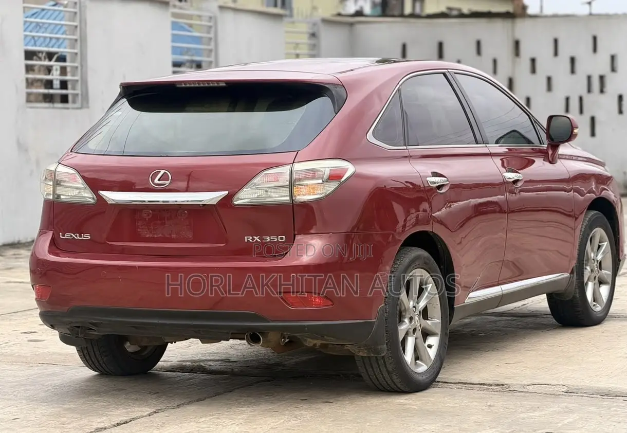 Lexus RX 350 2011 Burgundy