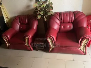 Used Set of Leather Sofa