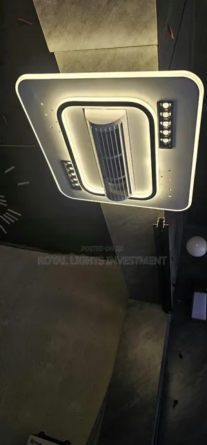 Fan Chandelier With Bluetooth Speaker