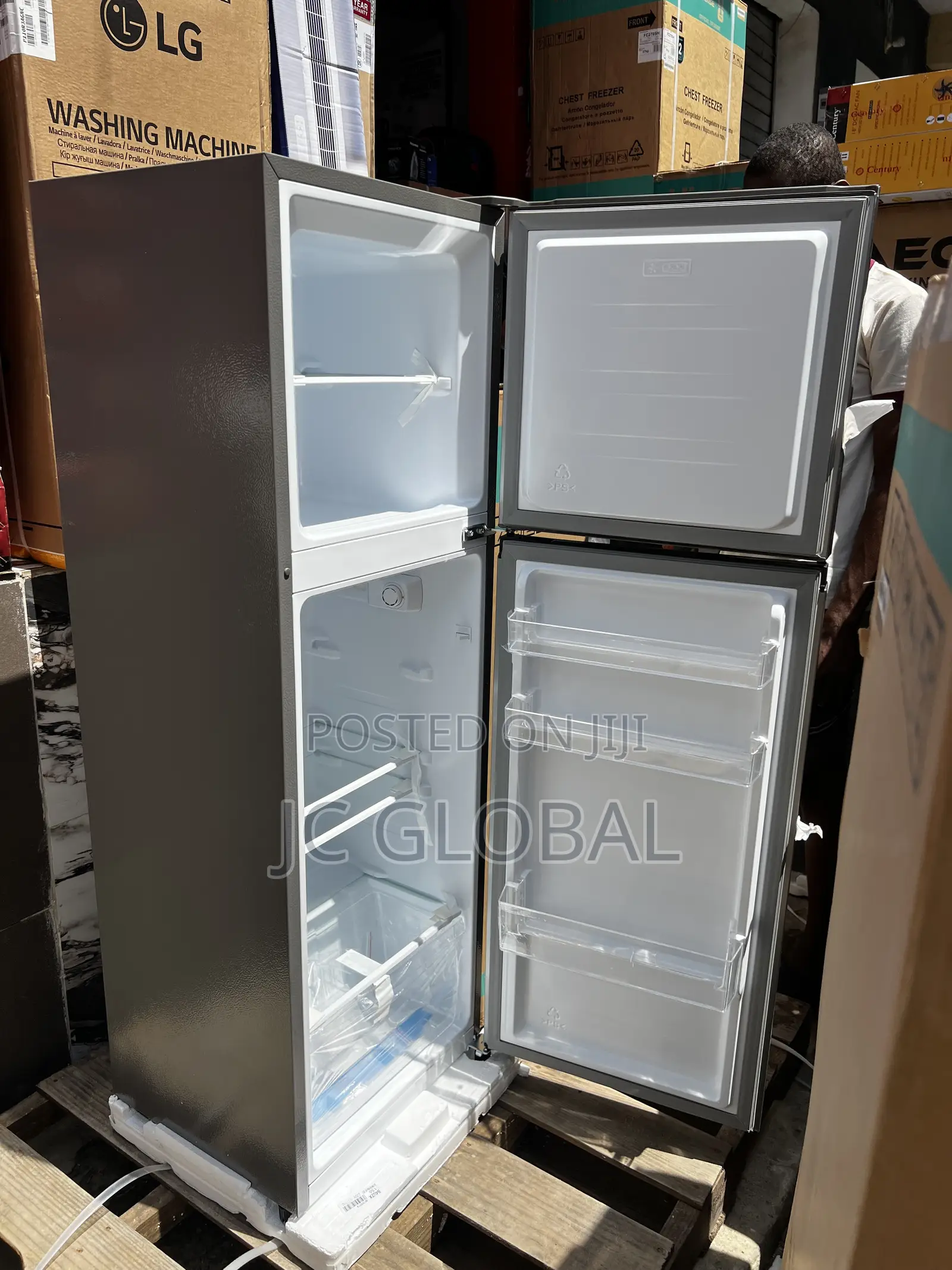 Original Hisense Double Door Refrigerator