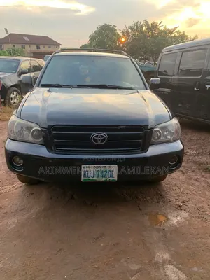 Toyota Highlander V6 2006 Black