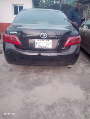 Toyota Camry 2.4 LE 2008 Black