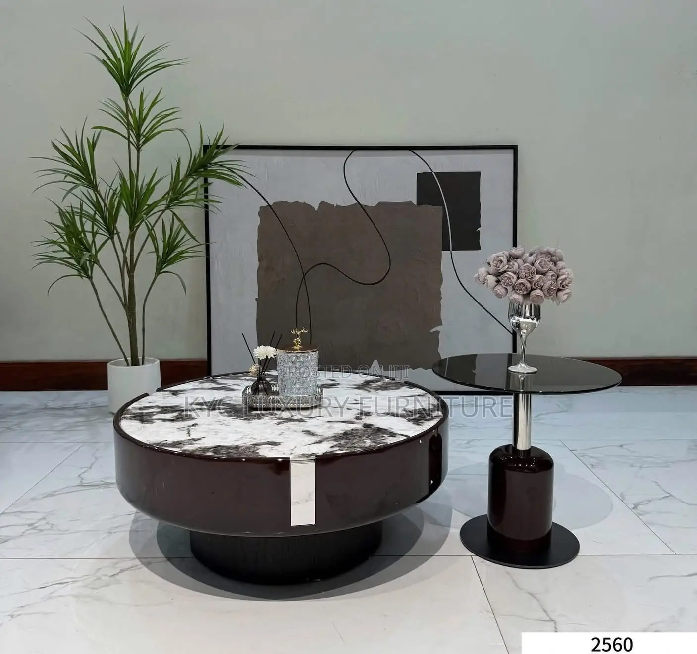 Marble Top Center/Coffee Table