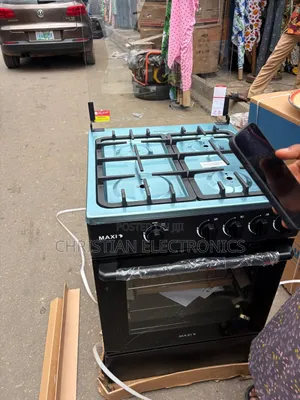 Maxi 60x60 4+0 Gas Cooker With Oven Grill