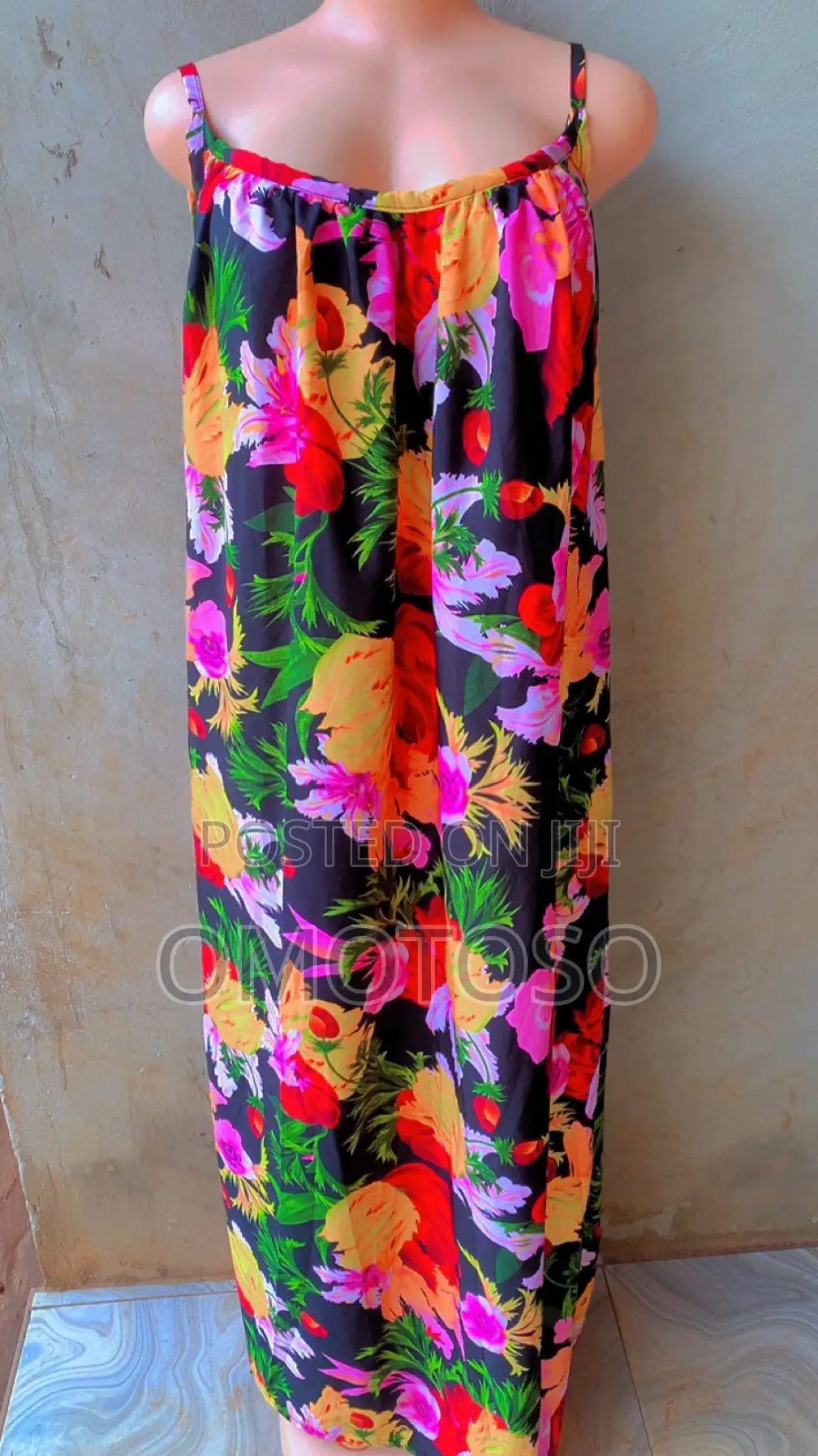 Sleeveless Maxi Gown.
