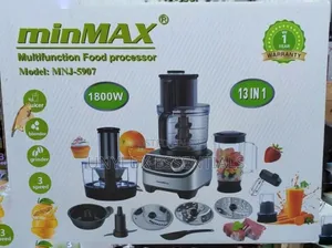 Min Max Food Processor 13 in 1