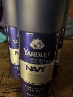 Yardley London Navy Body Spray for Men 150ml – Long Lasting Deodorant
