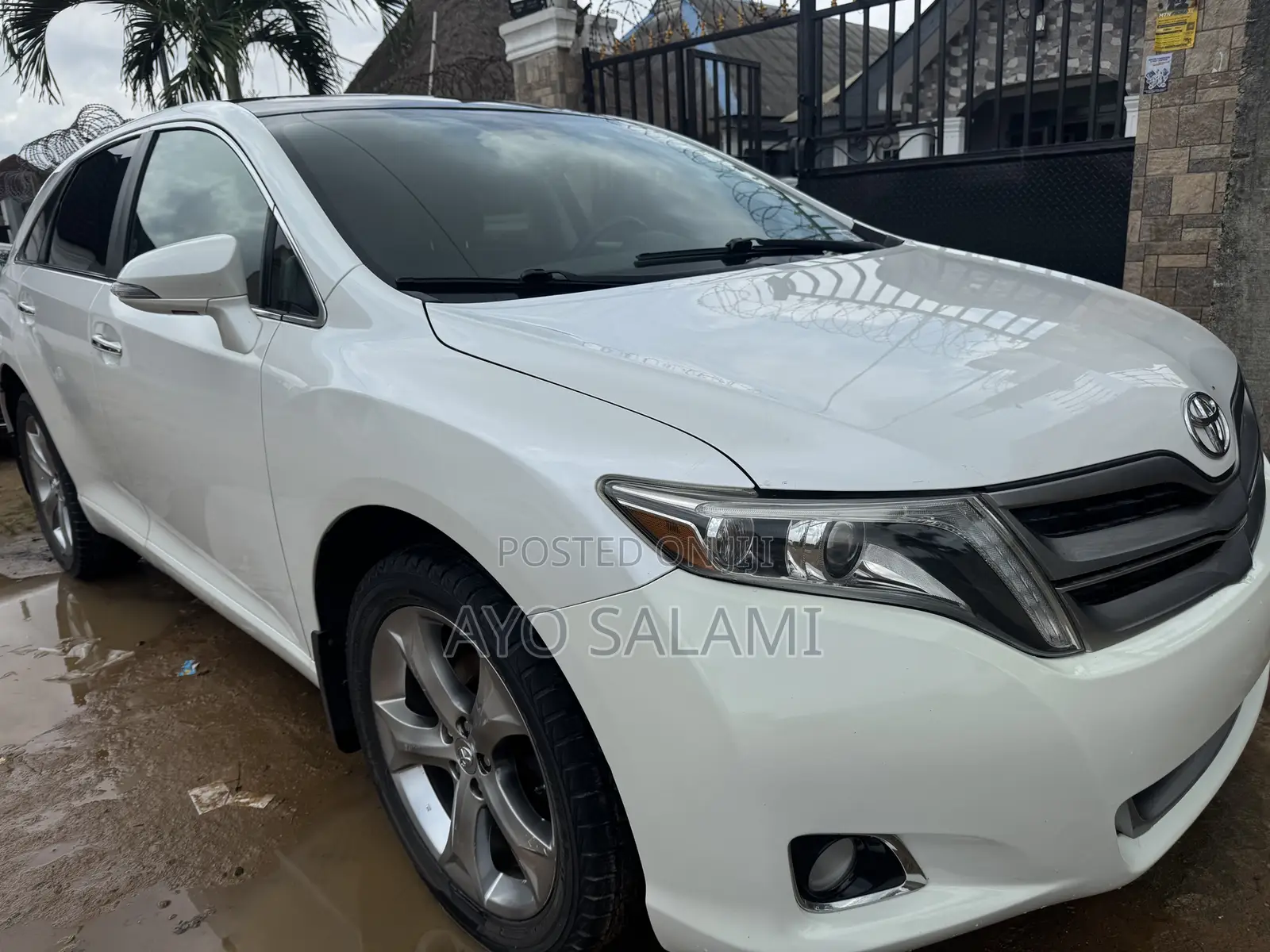 Toyota Venza Limited 2014 White