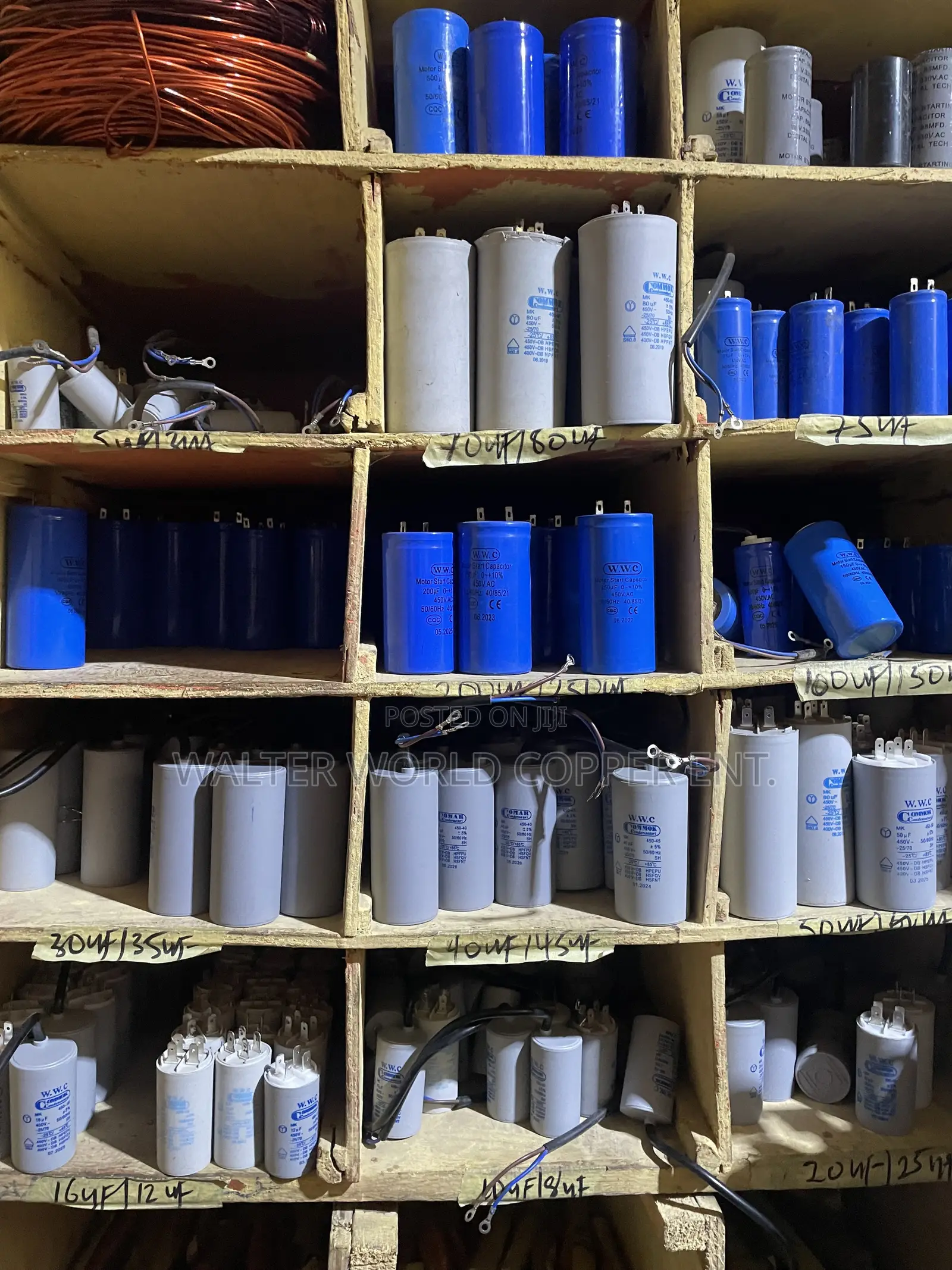 Capacitor 5uf-600uf