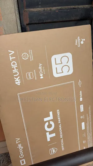 TCL 55" 4k Google Smart TV Brand New