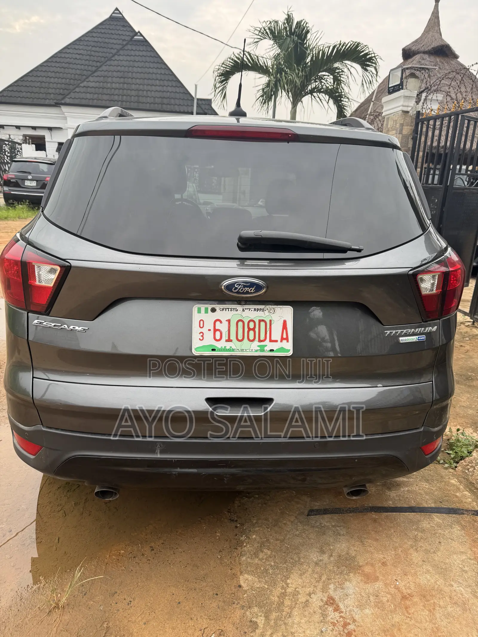 Ford Escape Titanium 4x4 2019 Gray