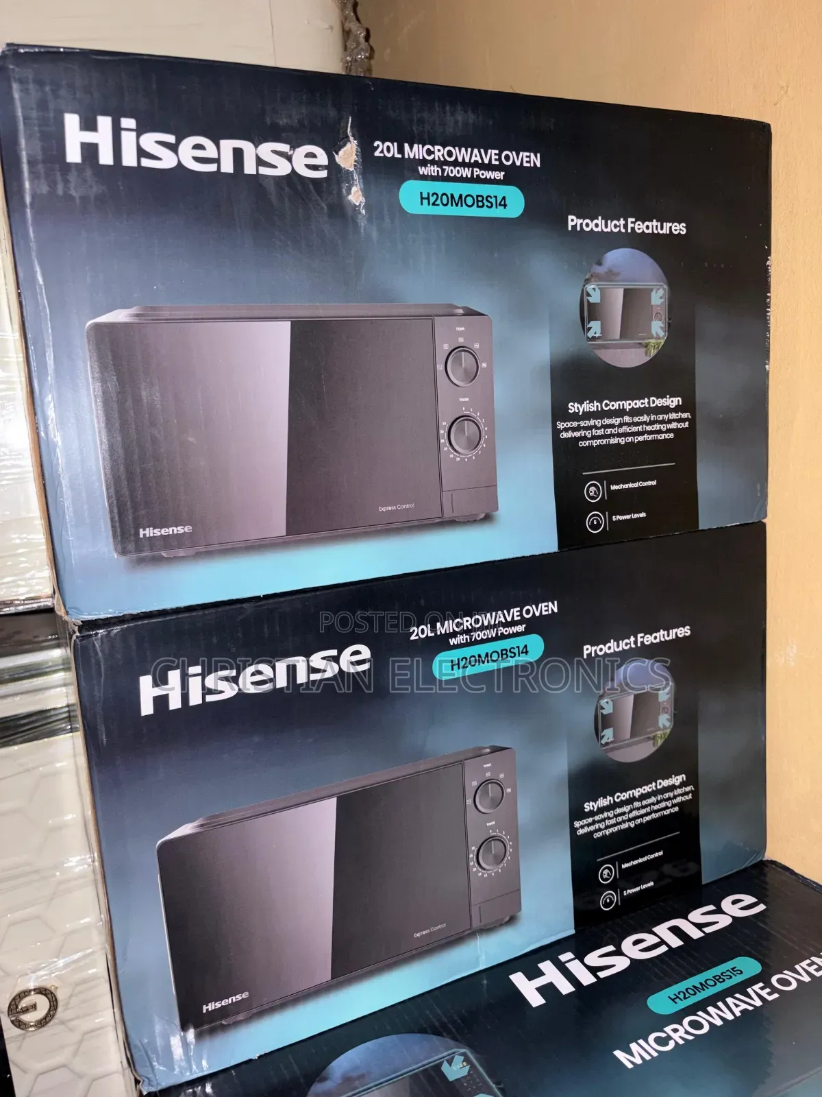 Hisense 20litters Microwave Manual Black