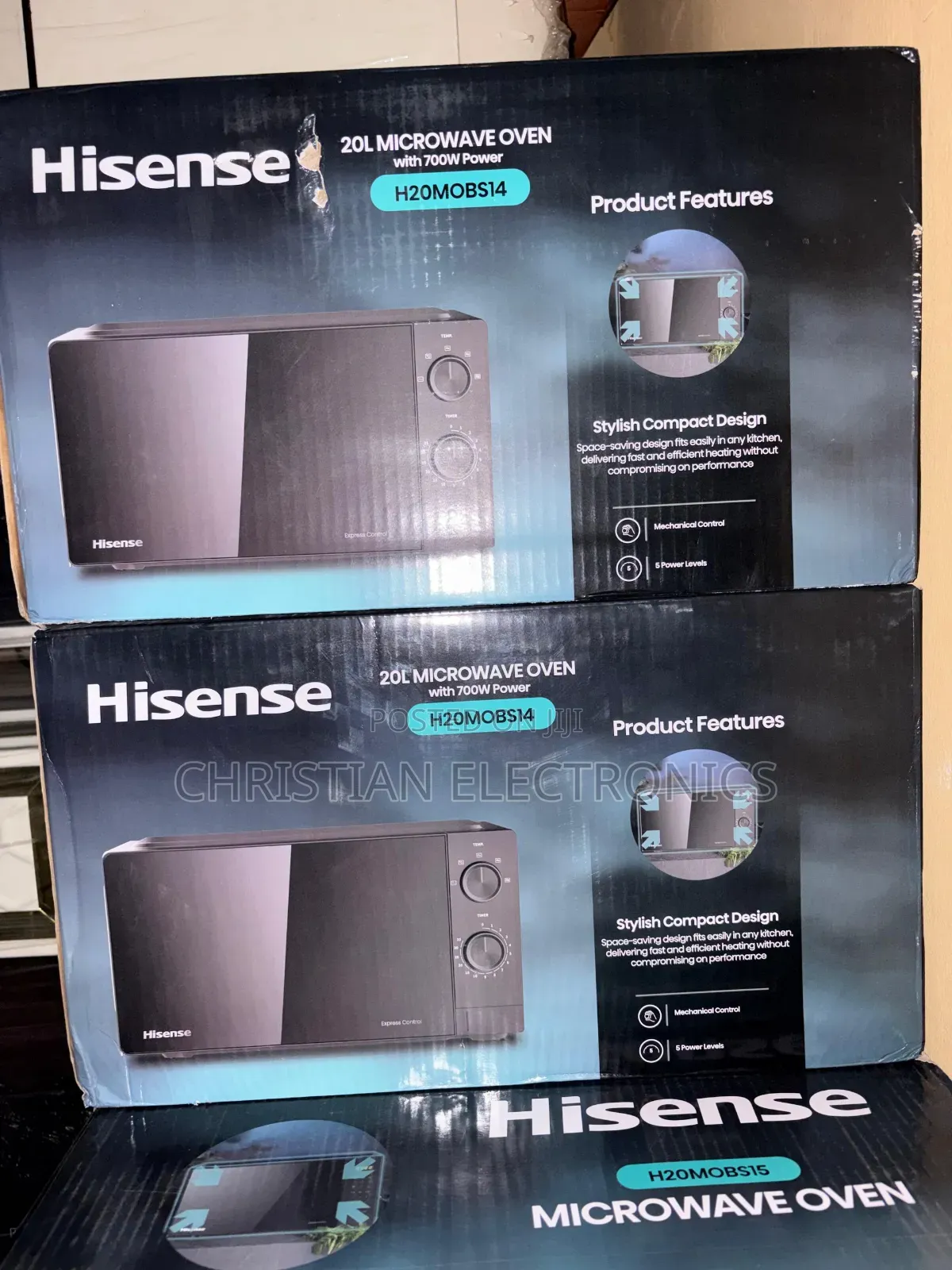 Hisense 20litters Microwave Manual Black