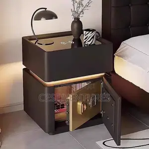 Beautiful Bedside Table With Safe