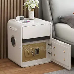 Beautiful Bedside Table With Safe
