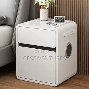 Beautiful Bedside Table With Safe