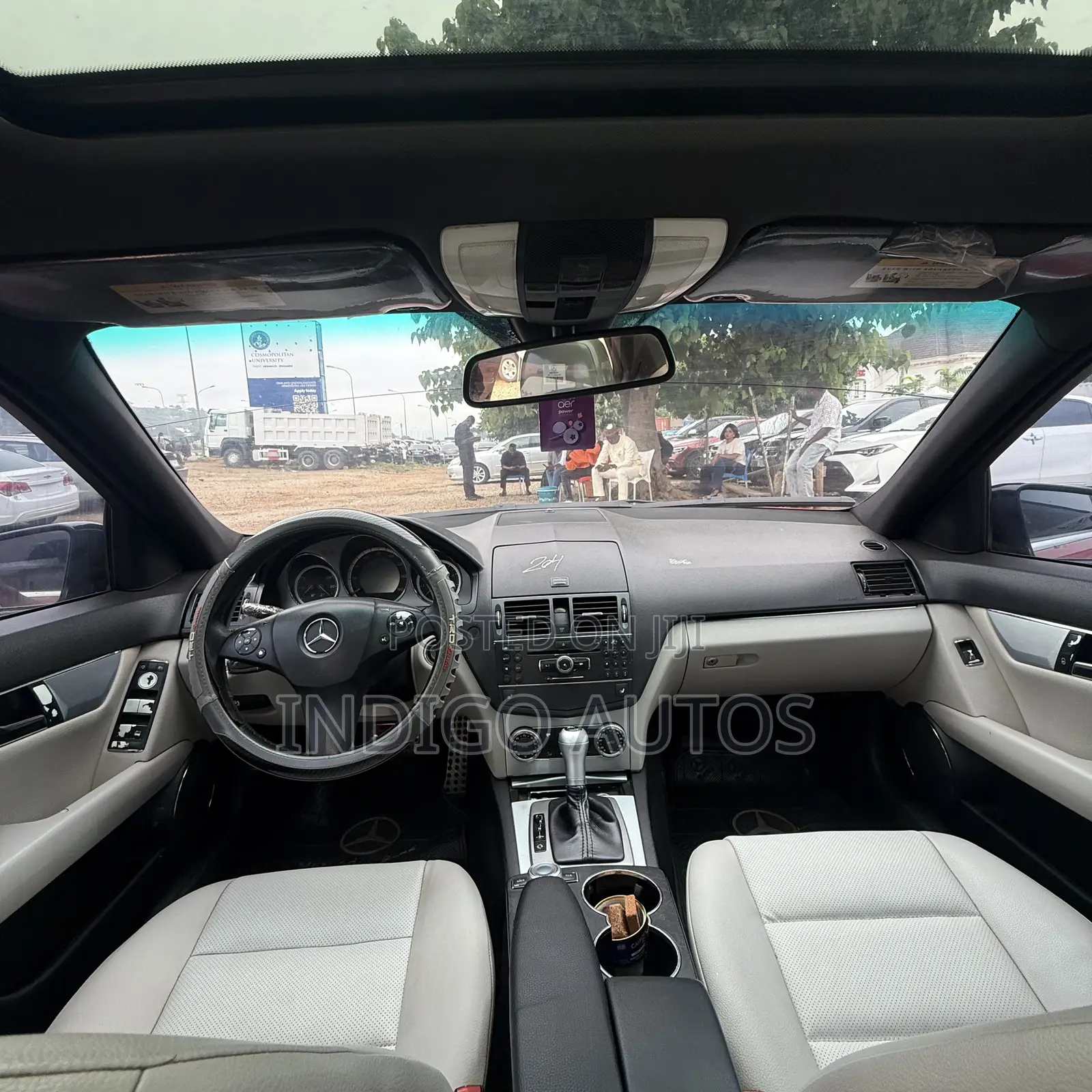 Mercedes-Benz C300 2010 Red